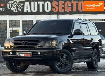 Lexus LX, 2007 г., Газ пропан-бутан / Бензин, 206 тыс. км, Внедорожник / Кроссовер, Чорный, Харьков AT-10412680 фото