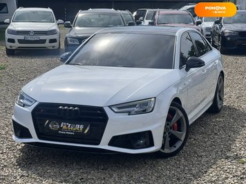Audi S4, 2018, Бензин, 3 л., 108 тис. км, Седан, Білий, Стрий 100101 фото