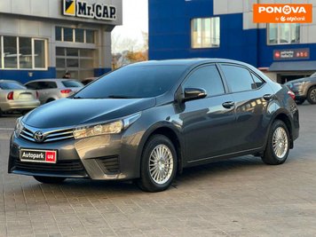 Toyota Corolla, 2014, Бензин, 1.3 л., 80 тис. км, Седан, Сірий, Одеса 280708 фото