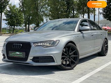 Audi S6, 2014, Бензин, 3.99 л., 111 тис. км, Седан, Сірий, Київ 115182 фото