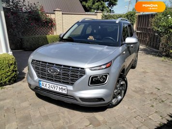 Hyundai Venue, 2019, Бензин, 1.59 л., 56 тис. км, Позашляховик / Кросовер, Сірий, Львів Cars-Pr-241149 фото