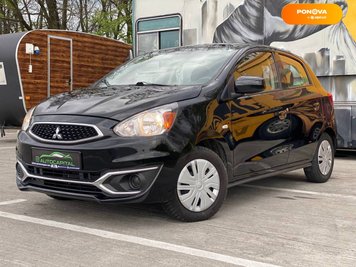 Mitsubishi Mirage, 2020, Бензин, 1.19 л., 61 тис. км, Хетчбек, Чорний, Київ 40667 фото