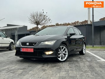 SEAT Leon, 2014, Дизель, 2 л., 202 тис. км, Універсал, Чорний, Луцьк Cars-Pr-266338 фото