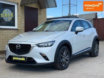 Mazda CX-3, 2016 р., Бензин, 106 тис. км, Позашляховик / Кросовер, Сірий, Дніпро (Дніпропетровськ) AT-10420347 фото