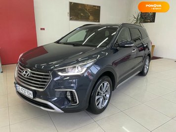 Hyundai Grand Santa Fe, 2018, Дизель, 2.2 л., 119 тис. км, Позашляховик / Кросовер, Сірий, Чернівці Cars-Pr-235942 фото