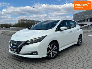 Nissan Leaf, 2018 р., Електро, 51 тис. км, Хетчбек, Білий, Львів AT-10415566 фото