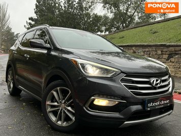 Hyundai Santa FE, 2017, Бензин, 2 л., 145 тис. км, Позашляховик / Кросовер, Сірий, Миколаїв 279527 фото