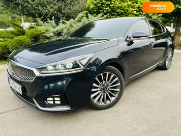 Kia K7, 2017, Газ, 3 л., 175 тис. км, Седан, Синій, Дніпро (Дніпропетровськ) Cars-Pr-216254 фото