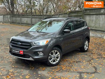 Ford Escape, 2018, Бензин, 1.5 л., 84 тис. км, Позашляховик / Кросовер, Сірий, Київ 280556 фото