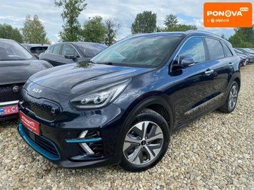 Kia Niro, 2022 г., Електро, 70 тыс. км, Внедорожник / Кроссовер, Синий, Сопошин AT-10399955 фото