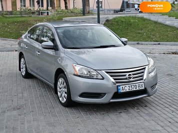 Nissan Sentra, 2014, Бензин, 1.8 л., 209 тис. км, Седан, Сірий, Рівне Cars-Pr-240457 фото