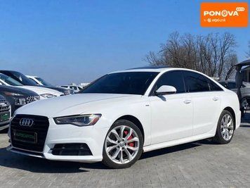 Audi A6, 2017 р., Бензин, 208 тис. км, Седан, Білий, Київ AT-10413021 фото
