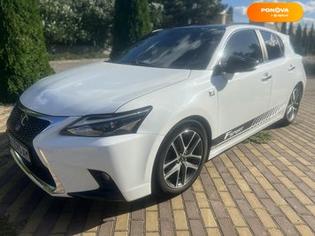 Lexus CT, 2016, Гібрид (HEV), 1.8 л., 305 тис. км, Хетчбек, Білий, Харків Cars-Pr-235512 фото