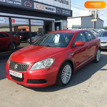 Suzuki Kizashi, 2012, Бензин, 2.4 л., 225 тис. км, Седан, Червоний, Житомир 201768 фото