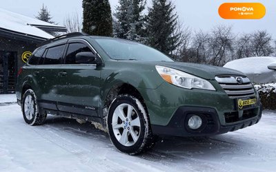 Subaru Outback, 2014, Бензин, 2.46 л., 221 тис. км, Універсал, Зелений, Львів 8991 фото