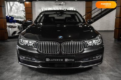 BMW 7 Series, 2016, Бензин, 3 л., 123 тыс. км, Седан, Серый, Одесса 45134 фото