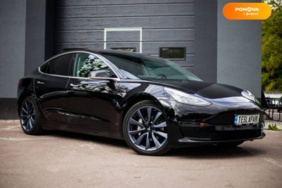 Tesla Model 3, 2018, Електро, 64 тыс. км, Седан, Чорный, Киев 47436 фото