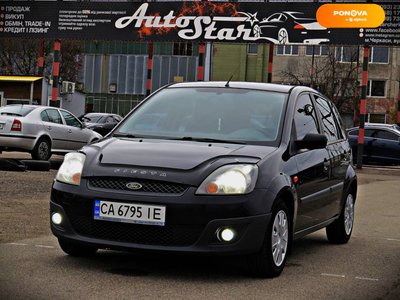Ford Fiesta, 2008, Бензин, 1.39 л., 191 тыс. км, Хетчбек, Чорный, Черкассы 6625 фото