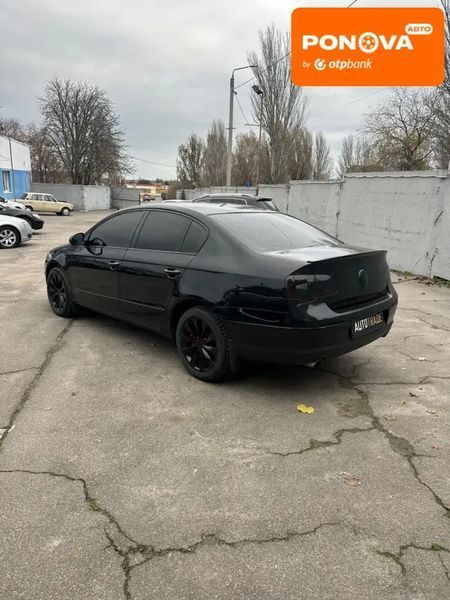 Volkswagen Passat, 2007 г., Газ пропан-бутан / Бензин, 333 тыс. км, Седан, Чорный, Запорожье AT-10409126 фото