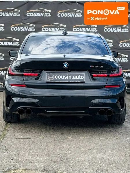 BMW 3 Series, 2021 р., Бензин, 61 тис. км, Седан, Чорний, Київ AT-10418370 фото