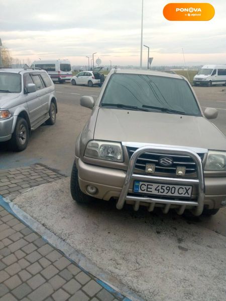 Suzuki Grand Vitara, 2003, Бензин, 2.74 л., 229 тыс. км, Внедорожник / Кроссовер, Бежевый, Черновцы Cars-Pr-63121 фото