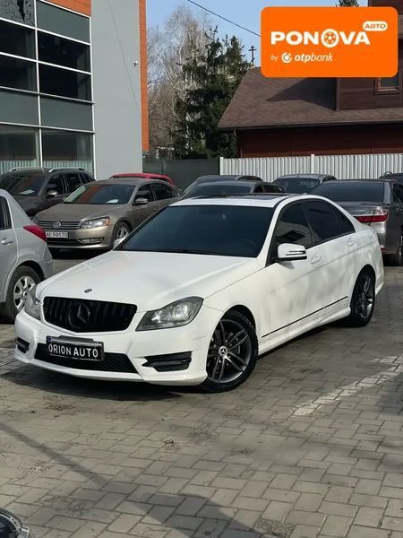 Mercedes-Benz C-Class, 2013 г., Бензин, 167 тыс. км, Седан, Белый, Днепр (Днепропетровск) AT-10414782 фото