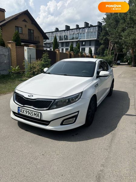 Kia K5, 2015, Газ, 2 л., 420 тыс. км, Седан, Белый, Киев Cars-Pr-66756 фото