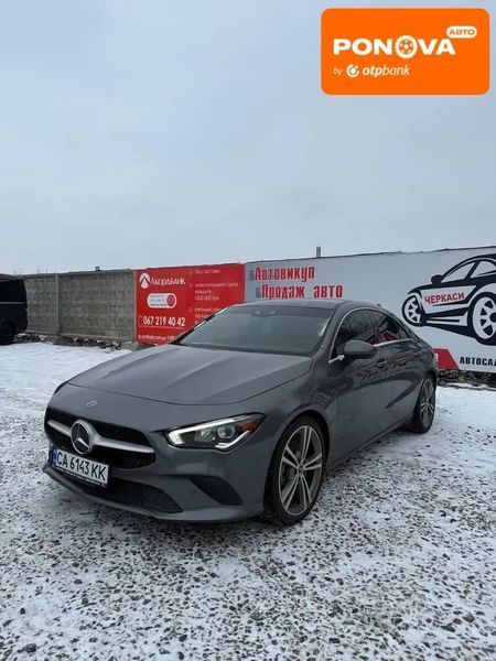 Mercedes-Benz CLA-Class, 2020 р., Бензин, 105 тис. км, Седан, Сірий, Черкаси AT-10410377 фото