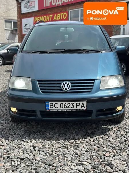 Volkswagen Sharan, 2001 р., Дизель, 330 тис. км, Мінівен, Синій, Сміла AT-10418405 фото