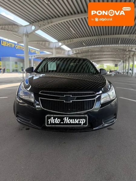 Chevrolet Cruze, 2012 р., Газ пропан-бутан / Бензин, 240 тис. км, Седан, Чорний, Запоріжжя AT-10418213 фото