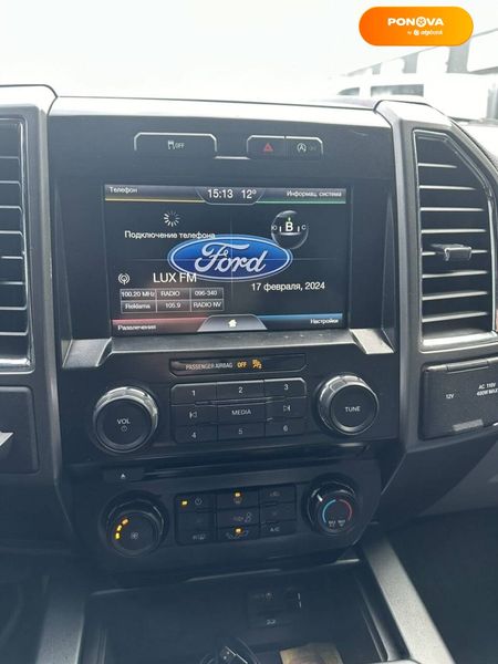 Ford F-150, 2015, Бензин, 2.7 л., 160 тыс. км, Пікап, Серый, Мукачево 20210 фото