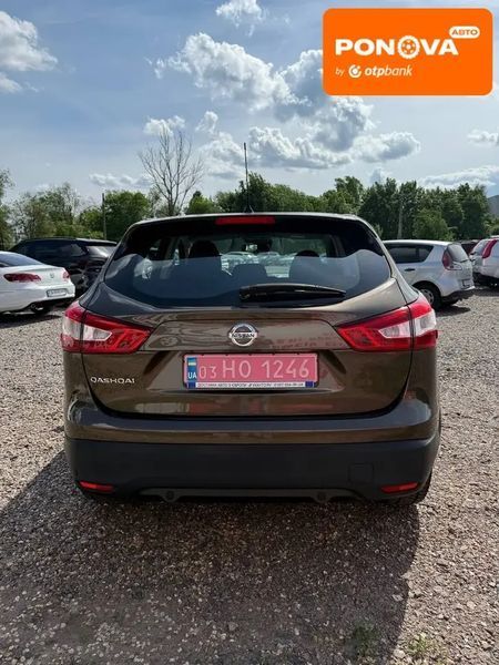 Nissan Qashqai, 2015 р., Бензин, 139 тис. км, Позашляховик / Кросовер, Коричневий, Черкаси AT-10418292 фото