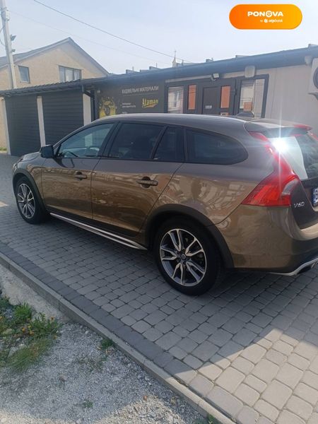 Volvo V60, 2015, Бензин, 2.5 л., 132 тис. км, Універсал, Коричневий, Львів Cars-Pr-68392 фото