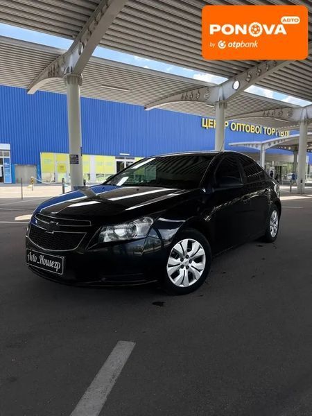 Chevrolet Cruze, 2012 р., Газ пропан-бутан / Бензин, 240 тис. км, Седан, Чорний, Запоріжжя AT-10418213 фото