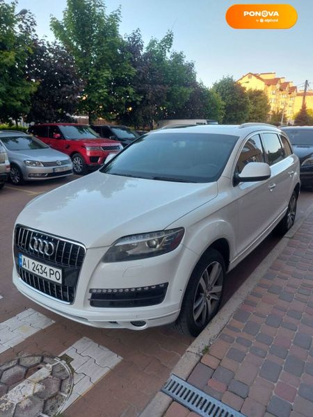 Audi Q7, 2014, Бензин, 3 л., 156 тис. км, Позашляховик / Кросовер, Білий, Київ Cars-Pr-66127 фото
