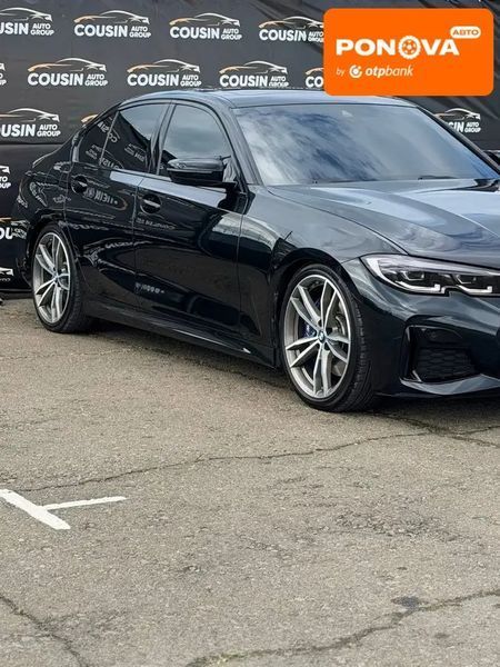 BMW 3 Series, 2021 р., Бензин, 61 тис. км, Седан, Чорний, Київ AT-10418370 фото