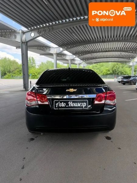 Chevrolet Cruze, 2012 р., Газ пропан-бутан / Бензин, 240 тис. км, Седан, Чорний, Запоріжжя AT-10418213 фото