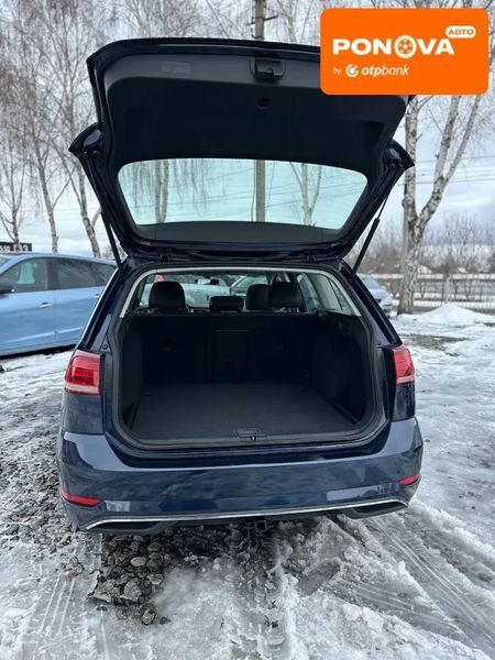 Volkswagen Golf, 2018 р., Бензин, 114 тис. км, Універсал, Синій, Сміла AT-10410510 фото