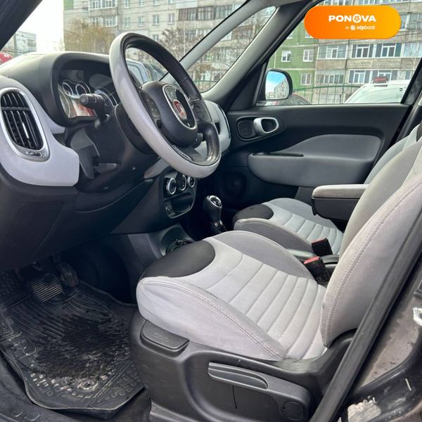 Fiat 500L, 2013, Газ пропан-бутан / Бензин, 1.37 л., 157 тыс. км, Хетчбек, Чорный, Сумы 15656 фото