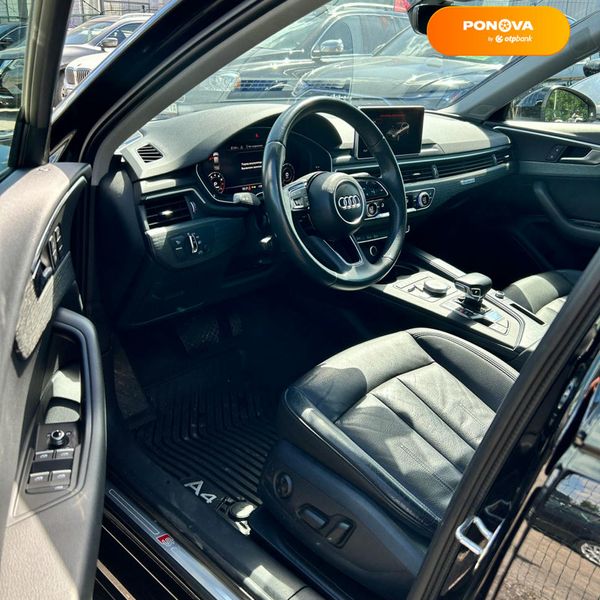 Audi A4, 2017, Бензин, 1.98 л., 75 тыс. км, Седан, Чорный, Сумы 110846 фото