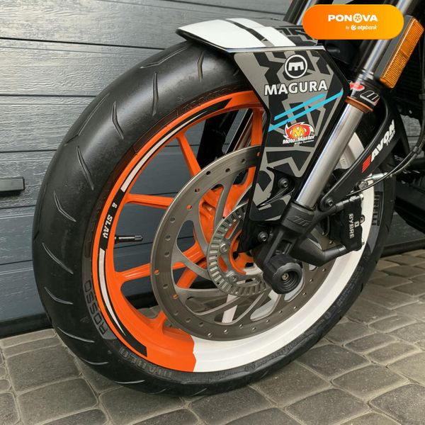 KTM 390 Duke, 2017, Бензин, 370 см³, 21 тис. км, Мотоцикл Без обтікачів (Naked bike), Помаранчевий, Біла Церква moto-199498 фото