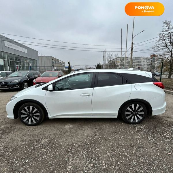 Honda Civic, 2014, Дизель, 1.6 л., 231 тис. км, Універсал, Білий, Суми 32982 фото