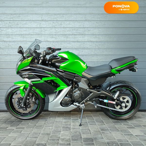 Kawasaki Ninja 400, 2016, Бензин, 400 см³, 9 тыс. км, Спортбайк, Зеленый, Белая Церковь moto-110671 фото