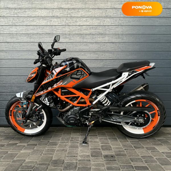 KTM 390 Duke, 2017, Бензин, 370 см³, 21 тис. км, Мотоцикл Без обтікачів (Naked bike), Помаранчевий, Біла Церква moto-199498 фото