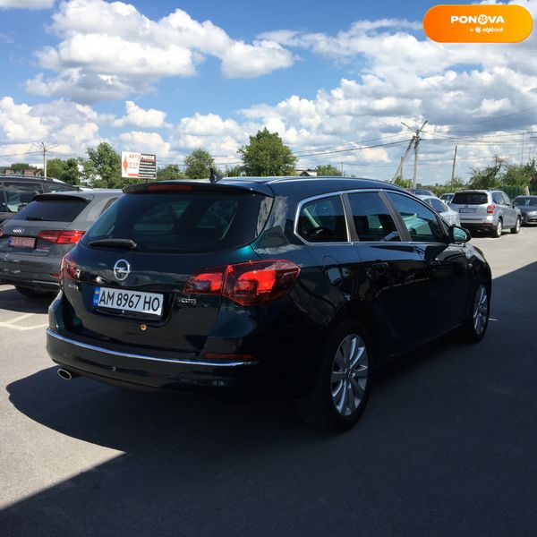 Opel Astra J, 2014, Дизель, 2 л., 170 тис. км, Універсал, Зелений, Житомир 109504 фото