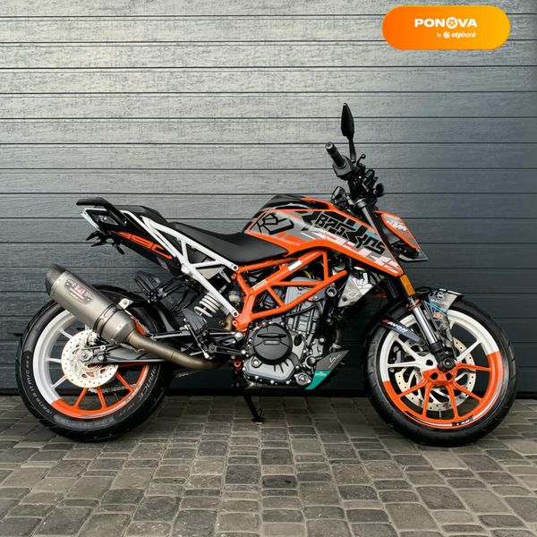 KTM 390 Duke, 2017, Бензин, 370 см³, 21 тис. км, Мотоцикл без оптекателей (Naked bike), Оранжевый, Белая Церковь moto-199498 фото