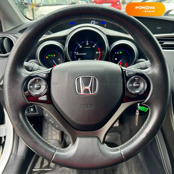 Honda Civic, 2014, Дизель, 1.6 л., 231 тис. км, Універсал, Білий, Суми 32982 фото