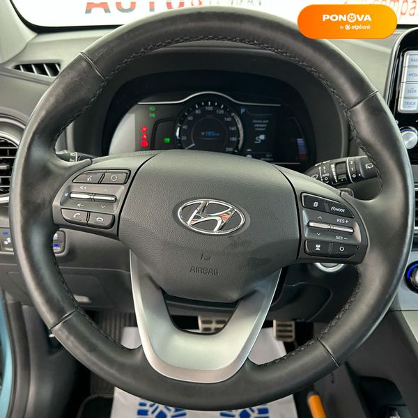 Hyundai Kona Electric, 2019, Електро, 88 тис. км, Позашляховик / Кросовер, Синій, Львів 110035 фото