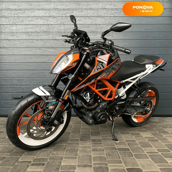 KTM 390 Duke, 2017, Бензин, 370 см³, 21 тис. км, Мотоцикл без оптекателей (Naked bike), Оранжевый, Белая Церковь moto-199498 фото