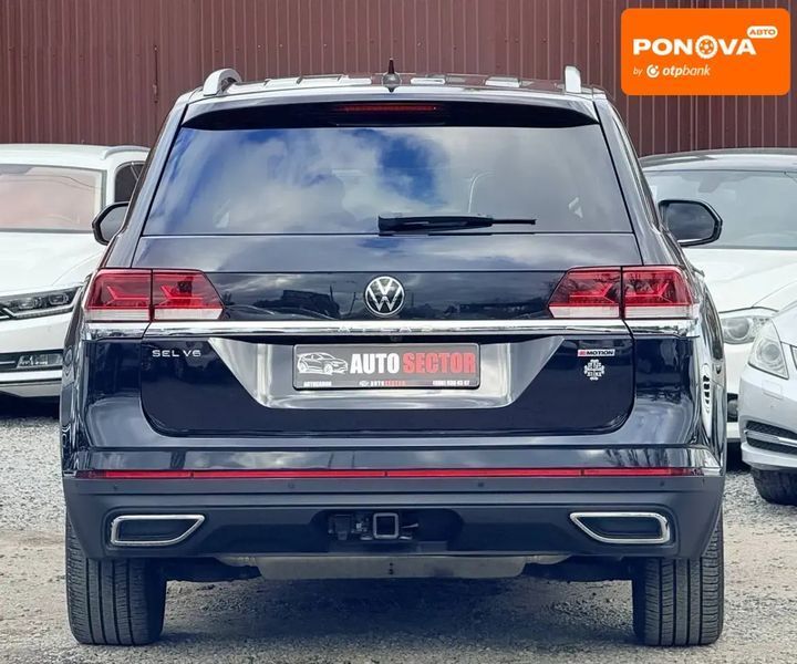 Volkswagen Atlas, 2020 р., Бензин, 60 тис. км, Позашляховик / Кросовер, Синій, Харків AT-10403511 фото